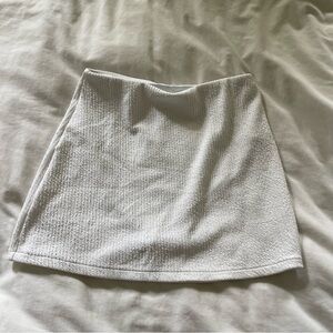 J. Crew White Swim Skirt